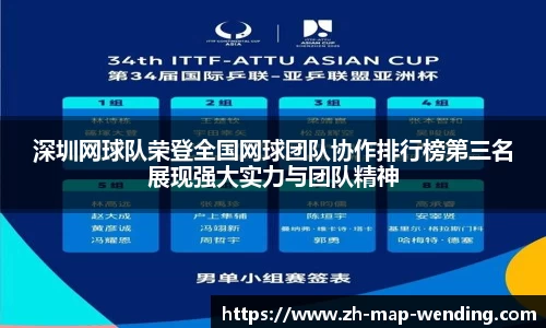 深圳网球队荣登全国网球团队协作排行榜第三名展现强大实力与团队精神